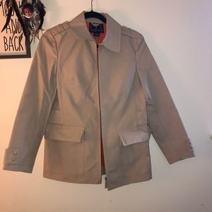 INC International Concepts Tan Jacket EUC
